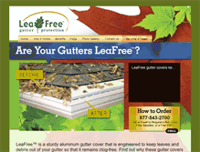 Tablet Screenshot of leafree.com